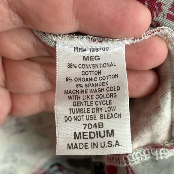 🆕Kika Paprika Y2K Floral Wrap Tank Top - Gray and Red M🆕 - Picture 5 of 9